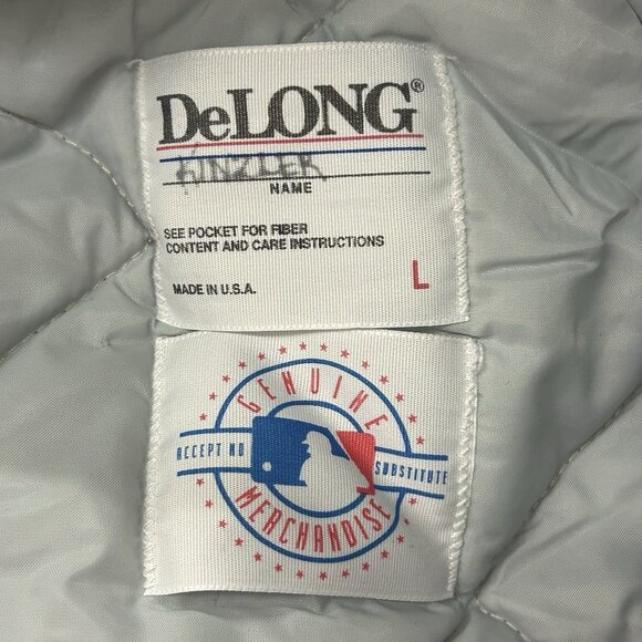 Vintage DeLong Minnesota Twins Men’s Small/ Youth Large Puffer Jacket Bomber USA - Picture 3 of 16